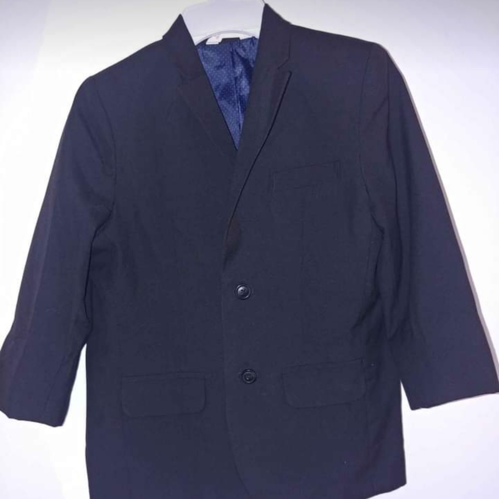Boys Black 2 Piece Suit